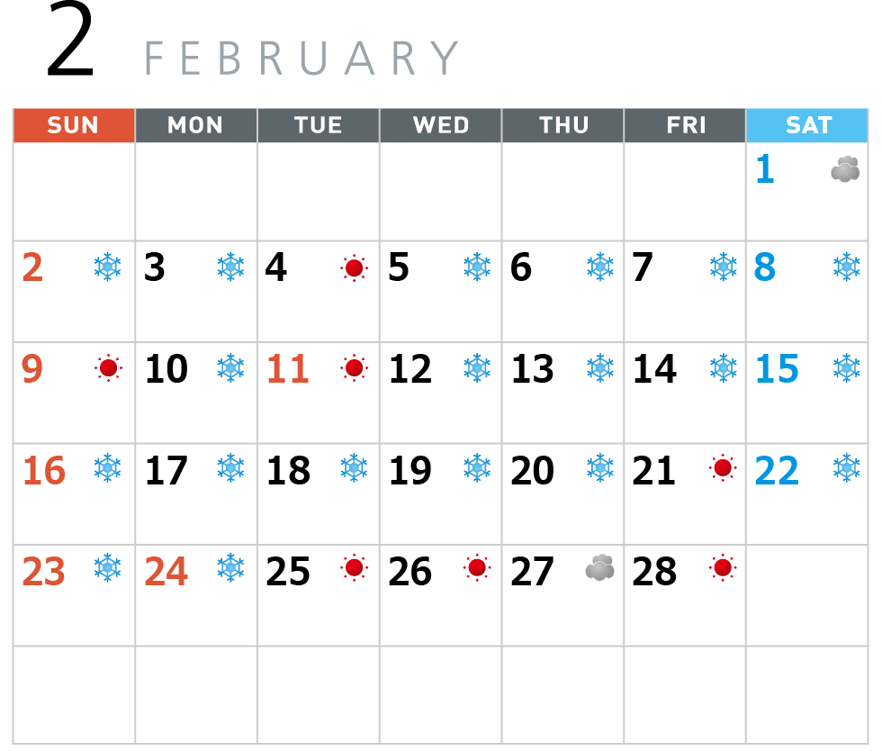 2月